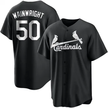 St. Louis Cardinals #50 Adam Wainwright 1982 White Pullover Jersey on  sale,for Cheap,wholesale from China