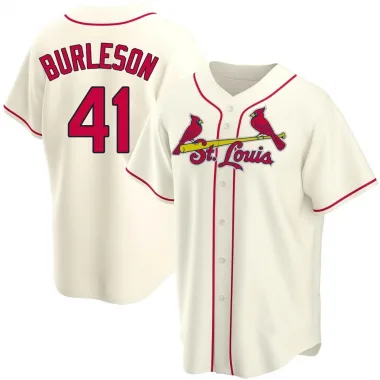 Alec Burleson Youth Nike White St. Louis Cardinals Home Replica Custom Jersey Size: Extra Large