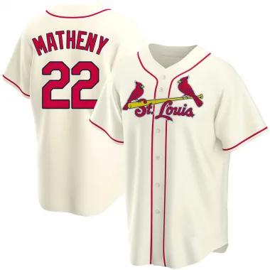 The Jersey Source Mike Matheny Autographed St. Louis Cardinals White Majestic Jersey - JSA Auth *R2