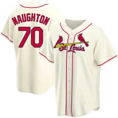 Packy Naughton Women's Nike Blue St. Louis Cardinals Alternate Replica Custom Jersey Size: Extra Large