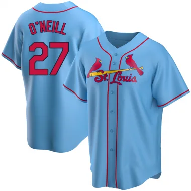 Authentic Men's Tyler O'Neill Light Blue Alternate Jersey - #41 Baseball  St. Louis Cardinals Flex Base